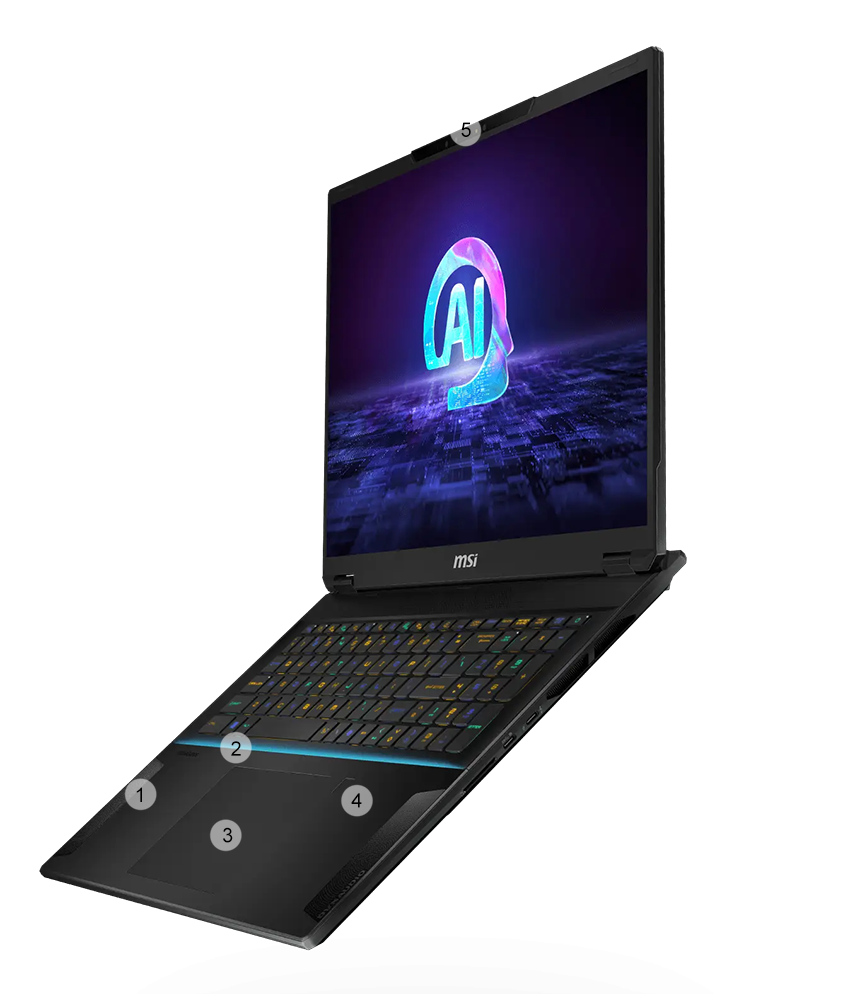 MSI Stealth 18 AI Studio Gaming Laptop