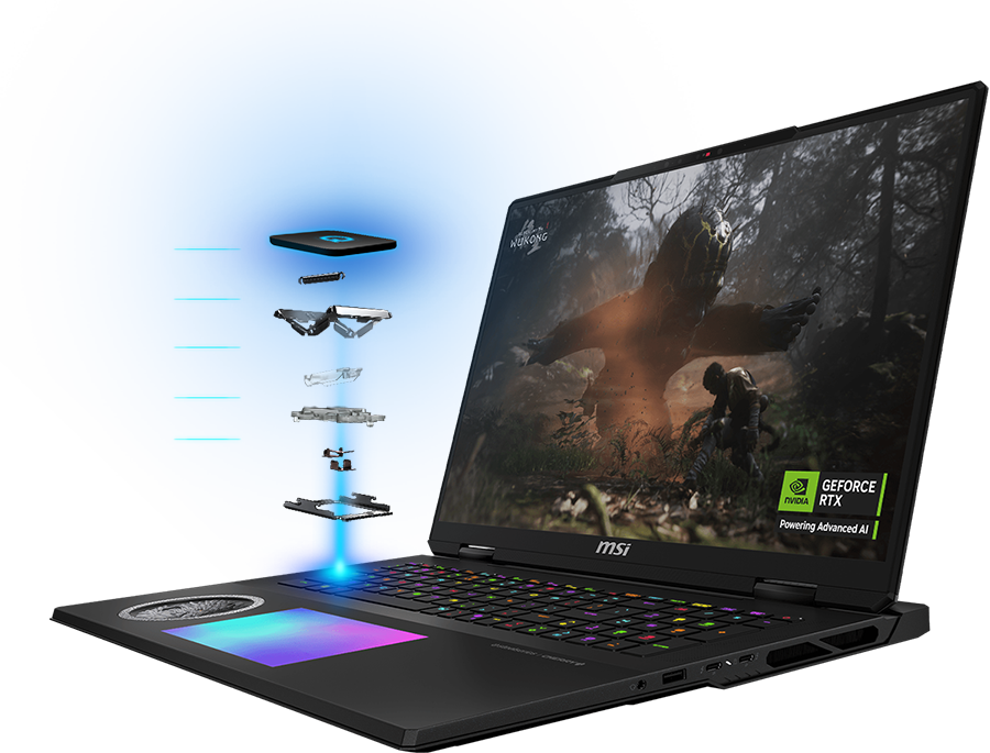 MSI Titan 18 HX Dragon Edition Norse Myth Gaming Laptop