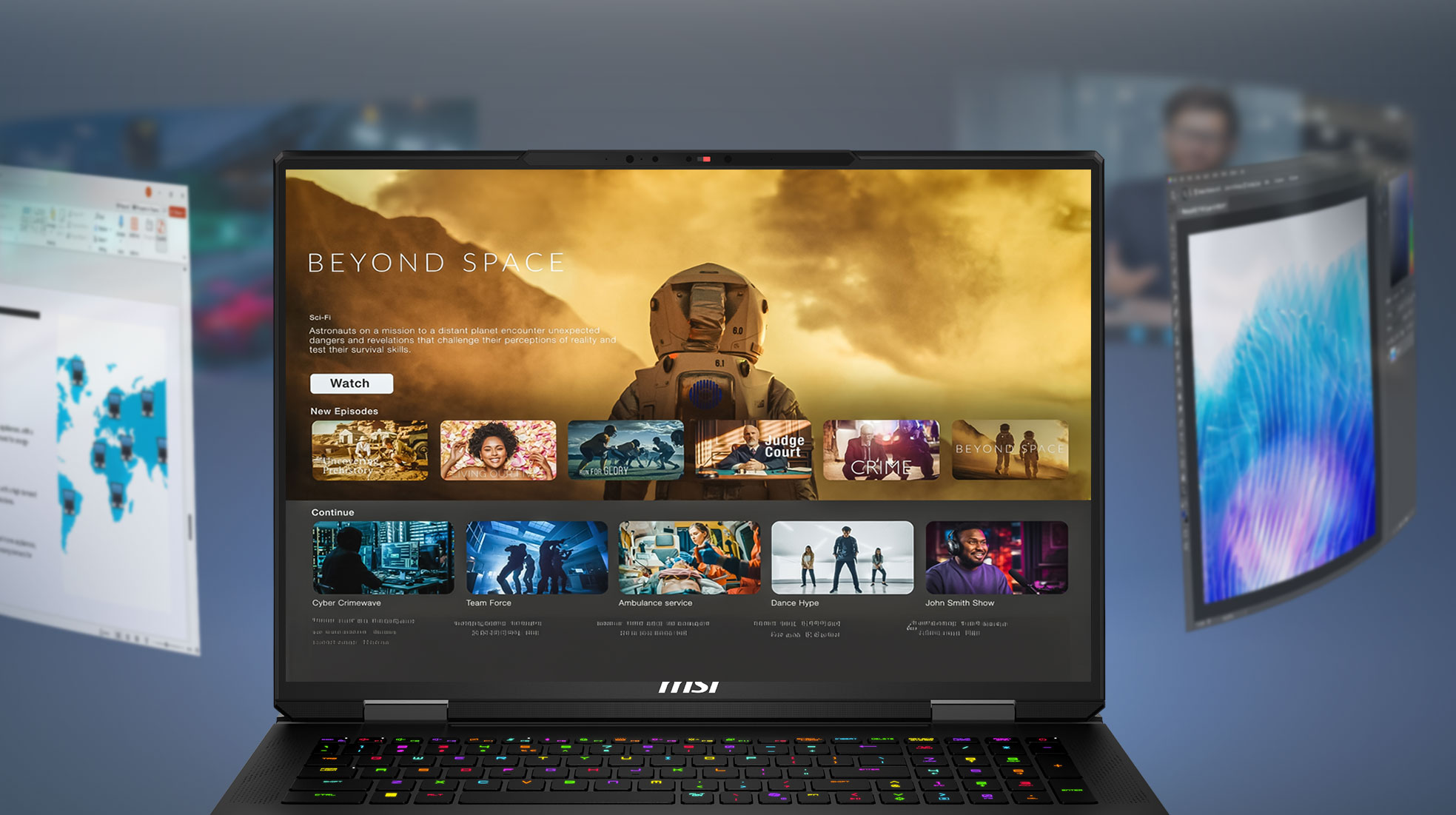 MSI Titan 18 HX Dragon Edition Norse Myth Gaming Laptop
