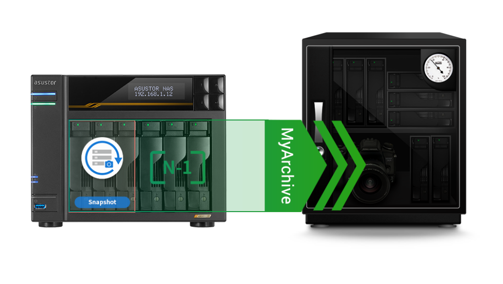 Asustor AS6806T Lockerstor 4 Gen3 6 Bay NAS