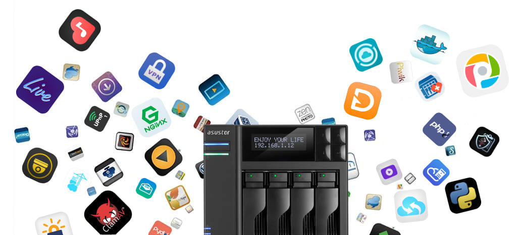 Asustor AS6806T Lockerstor 4 Gen3 6 Bay NAS
