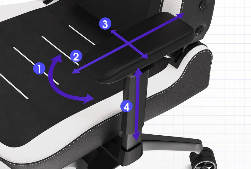 Vertagear PL6800 HygennX Ergonomic Gaming Chair