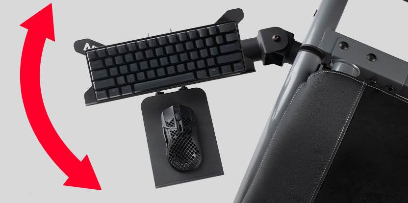 NEXT LEVEL RACING F-GT PRO Direct Keyboard and Mouse Tray