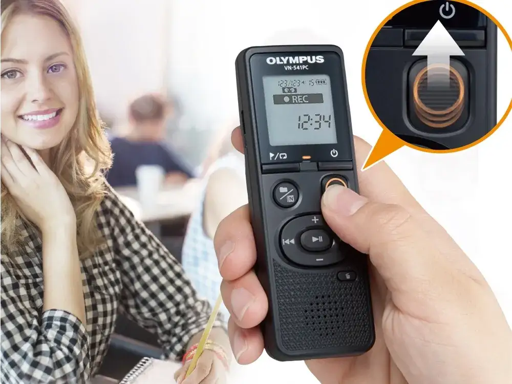 OM SYSTEM VN-541PC 4GB Digital Voice Recorder