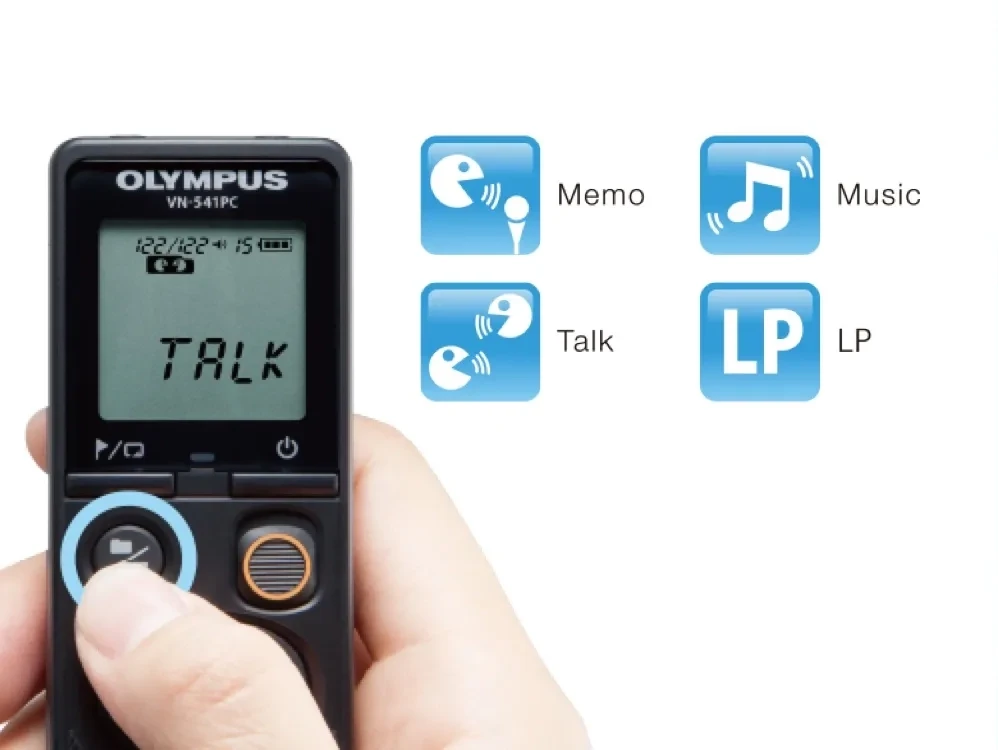 OM SYSTEM VN-541PC 4GB Digital Voice Recorder