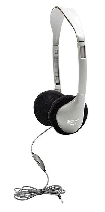 Hamilton HA2V SchoolMate On-Ear Stereo Headphone with in-line Volume