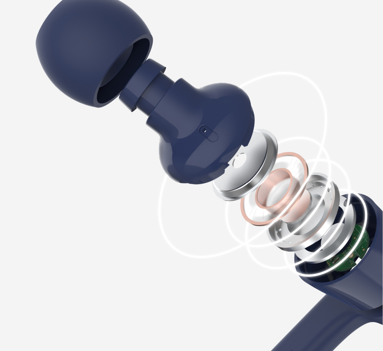 Belkin SoundForm USB-C Wired Earbuds with Adjustable Volume Limiter