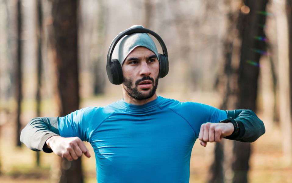 Belkin SoundForm Isolate Wireless Active Noise Cancelling Closed-Back Over-Ear Headphones