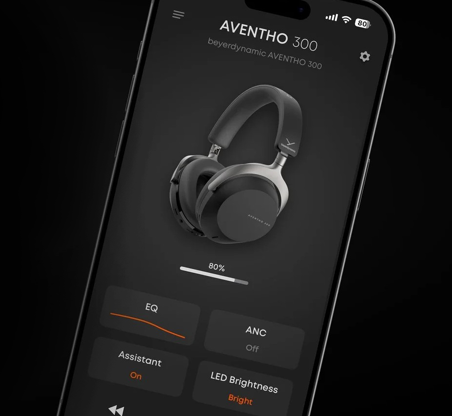 beyerdynamic AVENTHO 300 Wireless Over-Ear Headphones with ANC
