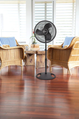 Lasko 2521 3-Speed Quiet Adjustable Tilting Wide-Area Oscillating Standing Pedestal Fan