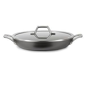 Calphalon Signature Hard-Anodized Nonstick 12-Inch Everyday Pan with Cover