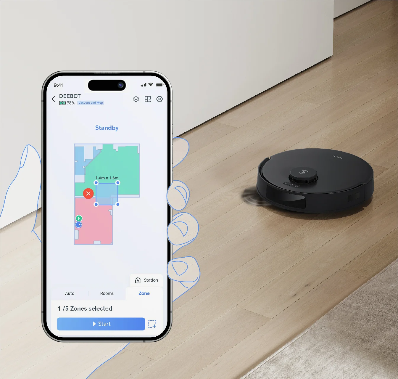 ECOVACS DEEBOT N20 PRO PLUS Robot Vacuum and Mop