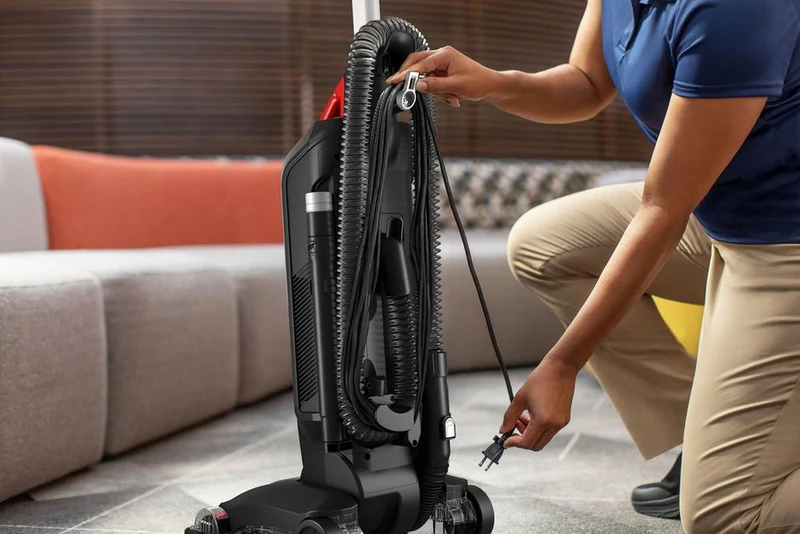 Hoover Commercial Bagged Task Vac Upright Vacuum