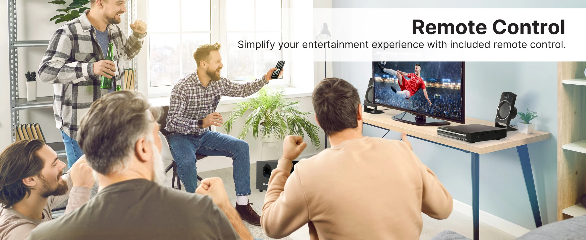 Emerson ED-8050 2.1 Channel Home Theater DVD Player with Speaker Surround Sound System