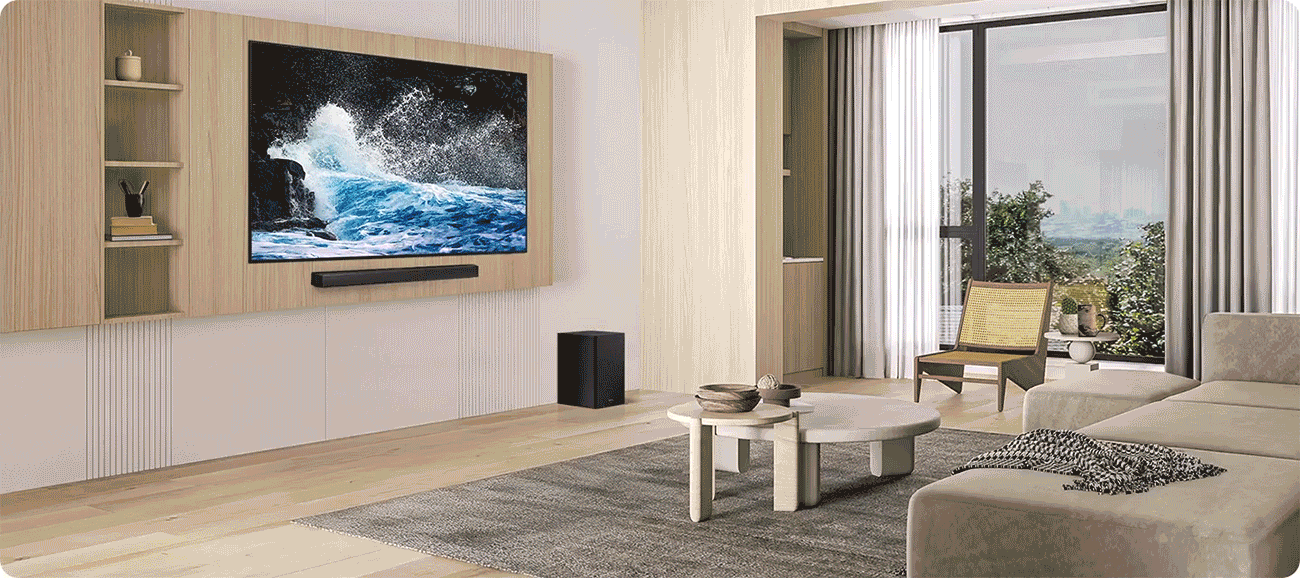 Samsung B-series Soundbar HW-B550F 2.1 ch Subwoofer