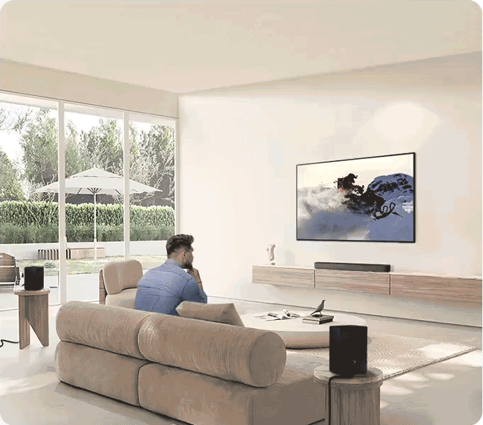 Samsung B-series Soundbar HW-B550F 2.1 ch Subwoofer