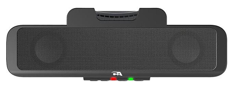 Cyber Acoustics CA-2890BT USB and Bluetooth Speaker Bar with Integrated Monitor Mount