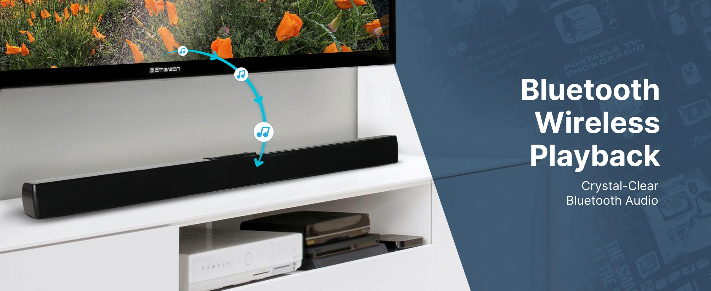 Emerson EHS-2000 Bluetooth® Soundbar