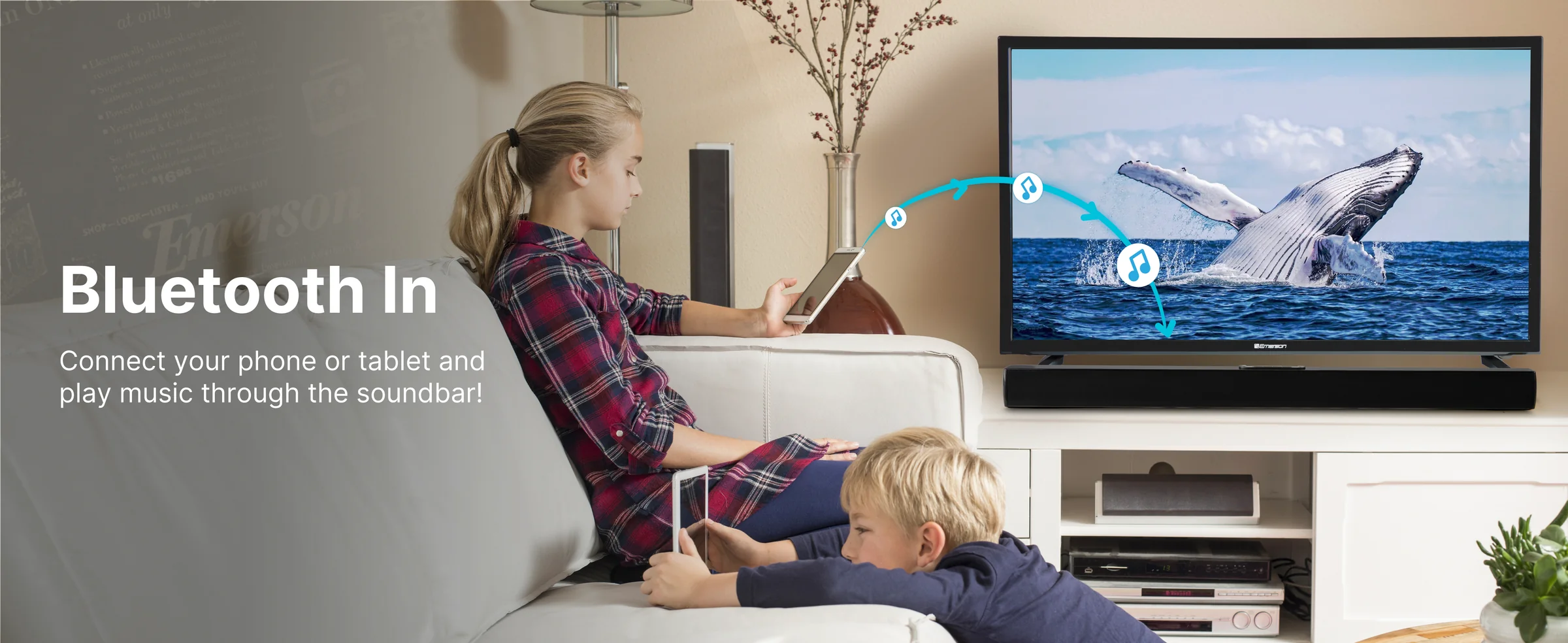 Emerson EHS-2000 Bluetooth® Soundbar
