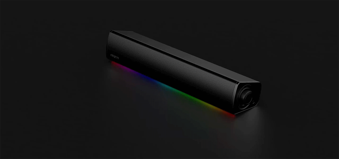 Creative SoundBlaster GS3 Compact RGB Gaming Soundbar with SuperWide Technology