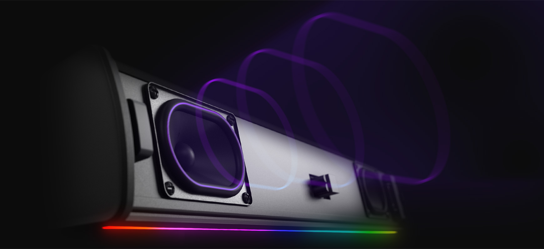 Creative SoundBlaster GS5 Versatile RGB Gaming Soundbar with SuperWide Technology