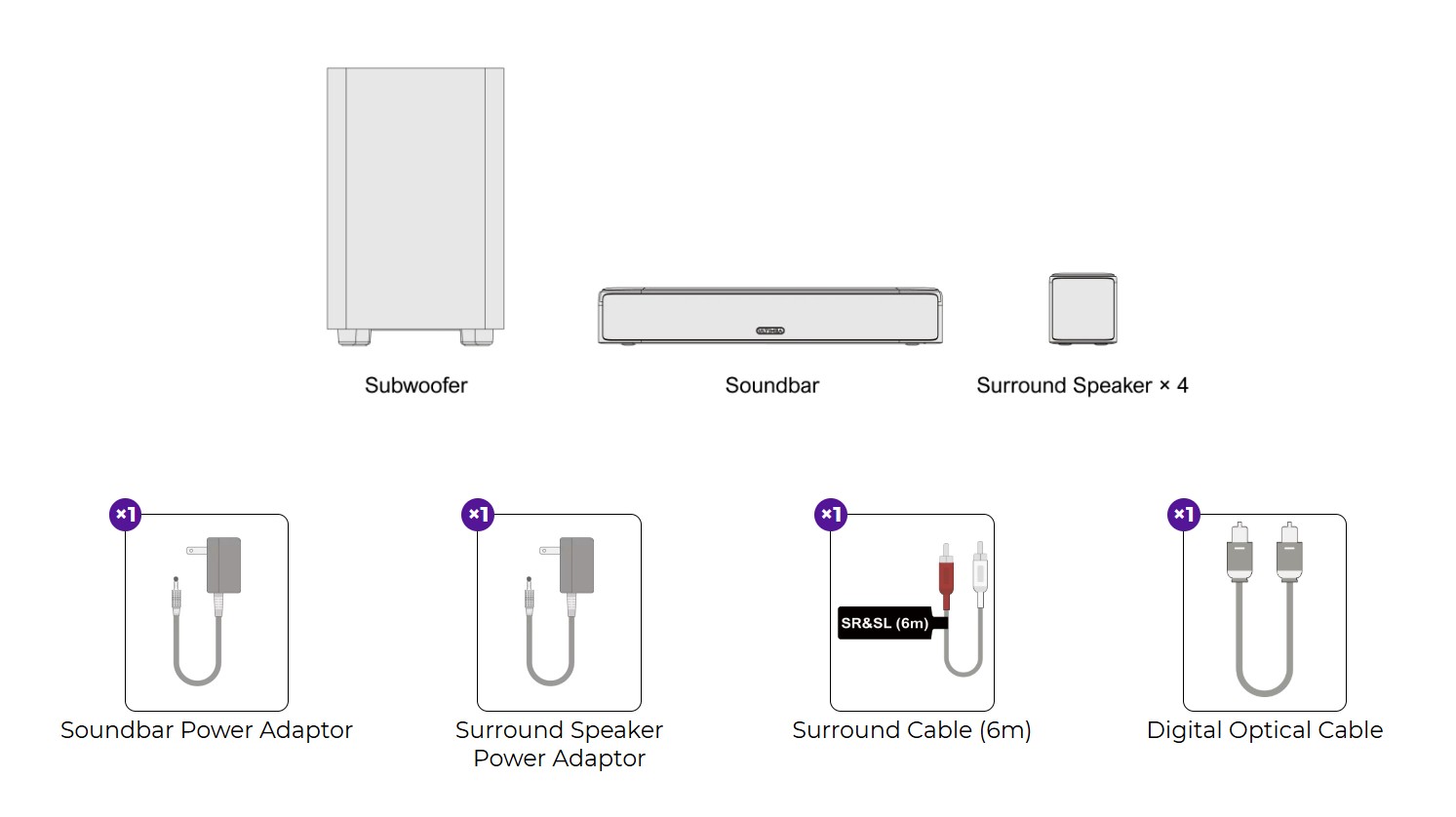 Ultimea Aura A40 7.1CH Virtual Surround Sound Bluetooth Sound Bar with App Control