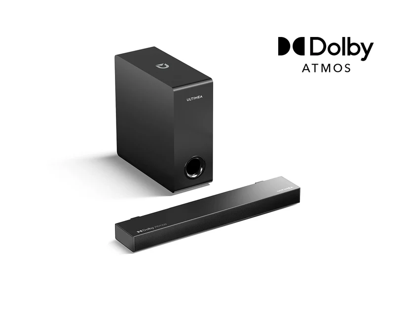 Ultimea Nova S50 2.1CH Dolby Atmos Bluetooth Sound Bar Speaker
