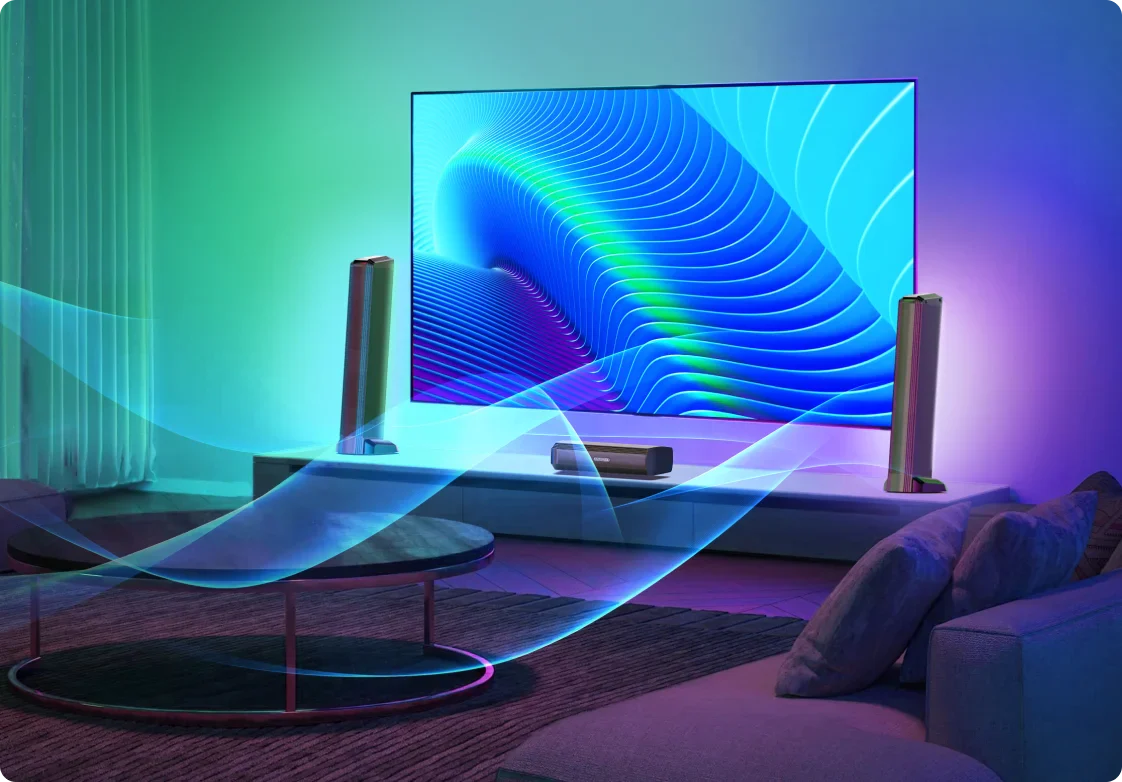 Ultimea Apollo S70 5.0CH Dynamic Lighting Bluetooth Sound Bar Speaker