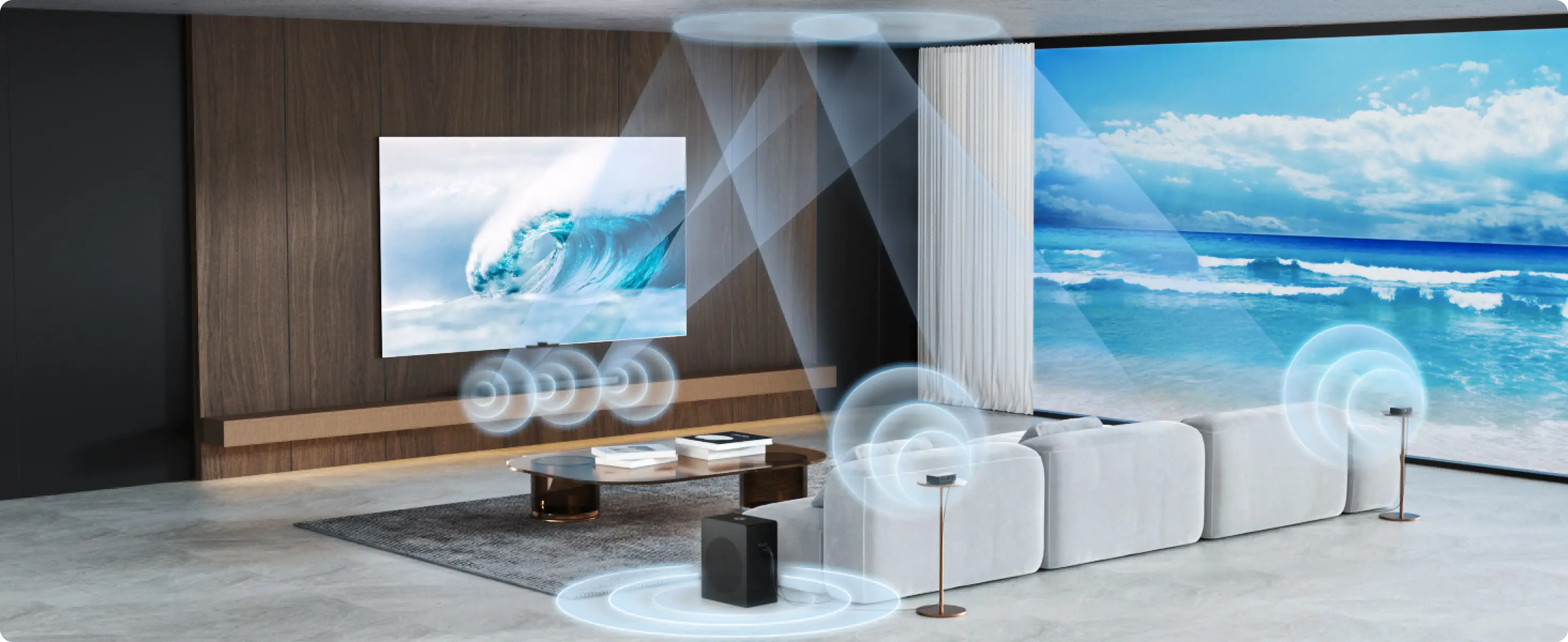 Ultimea Nova S80 5.1.2CH True Dolby Atmos Bluetooth Sound Bar Speaker System