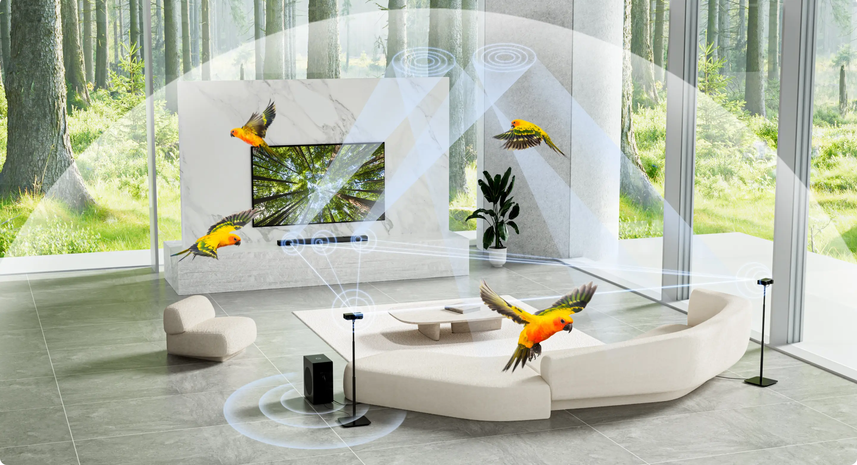 Ultimea Nova S80 5.1.2CH True Dolby Atmos Bluetooth Sound Bar Speaker System