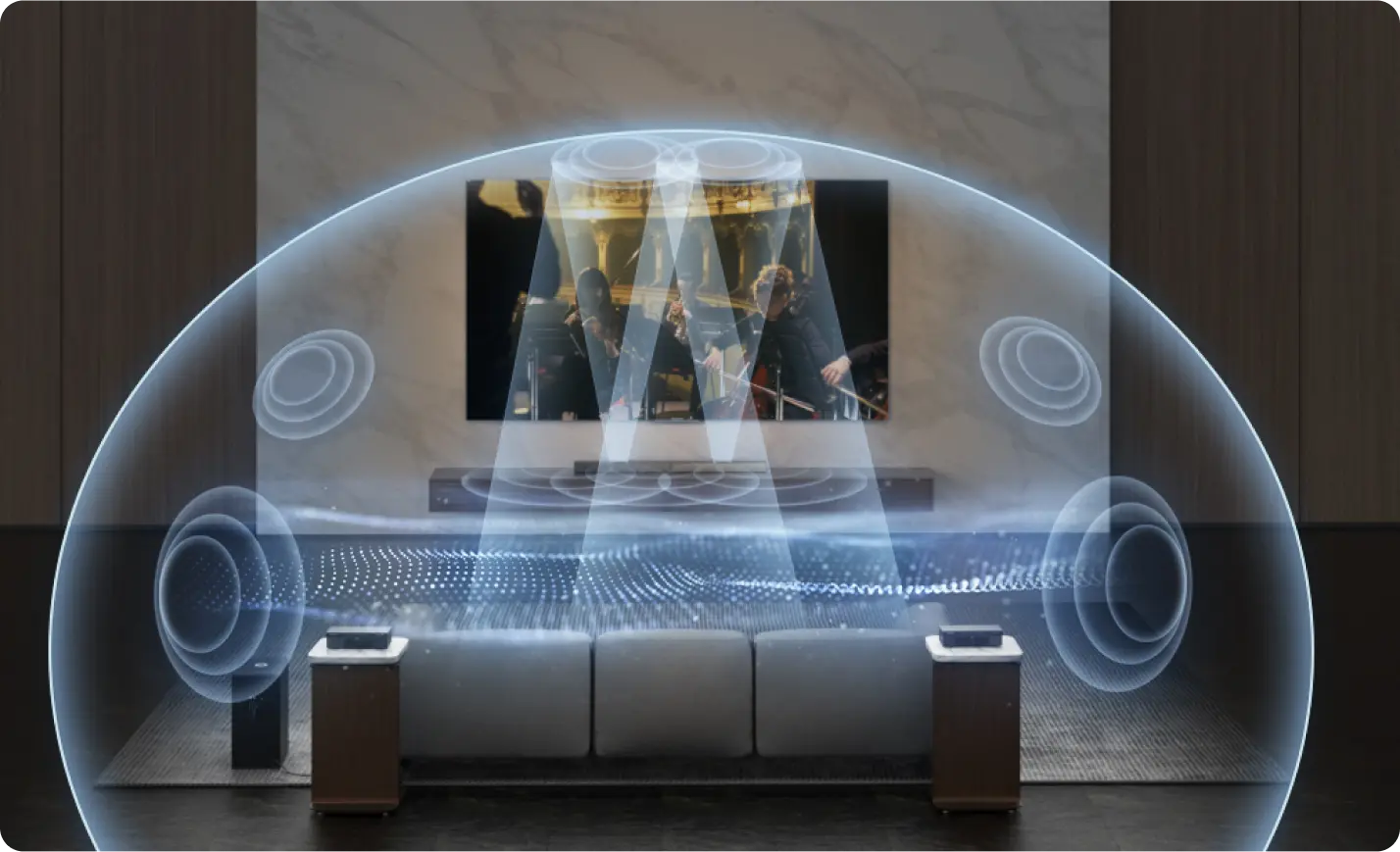 Ultimea Nova S80 5.1.2CH True Dolby Atmos Bluetooth Sound Bar Speaker System
