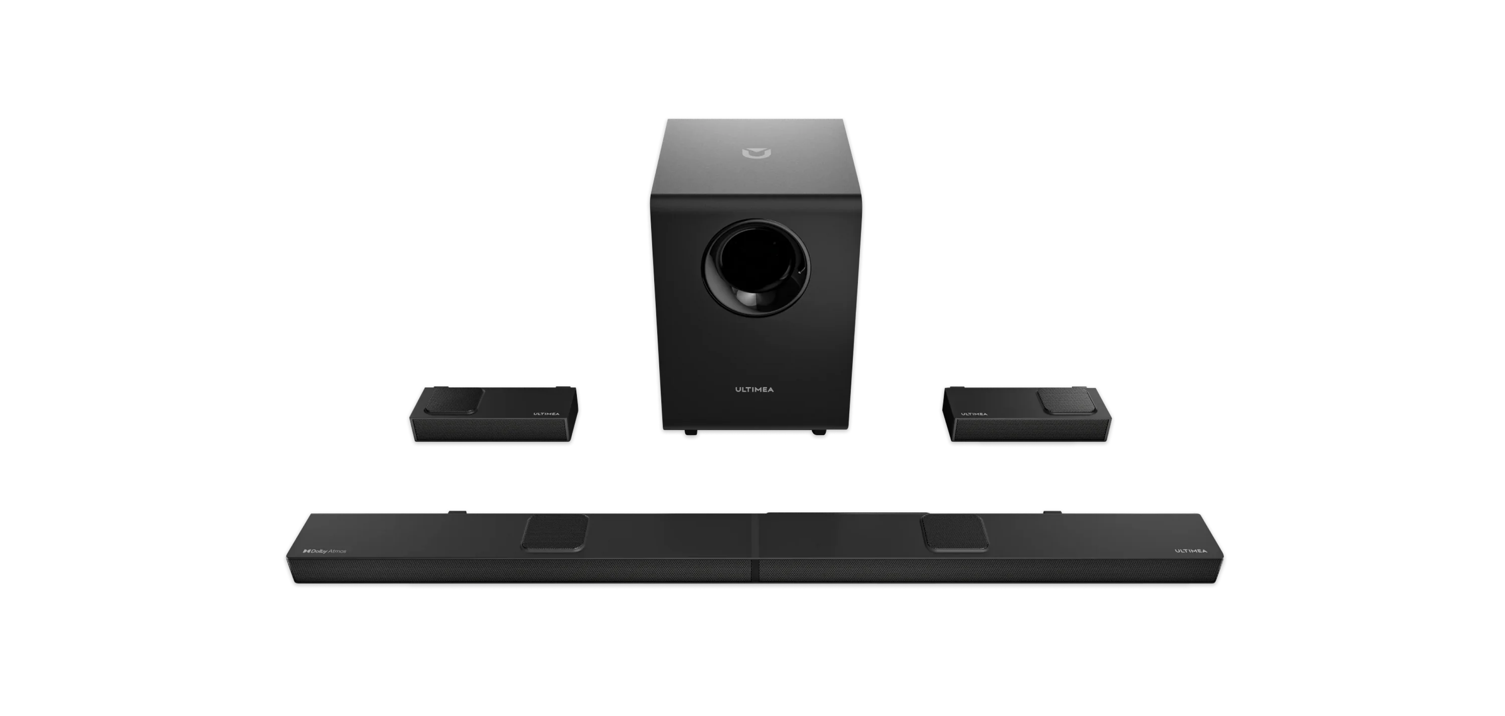 Ultimea Nova S90 7.1.4CH Dolby Atmos Bluetooth Sound Bar Speaker System
