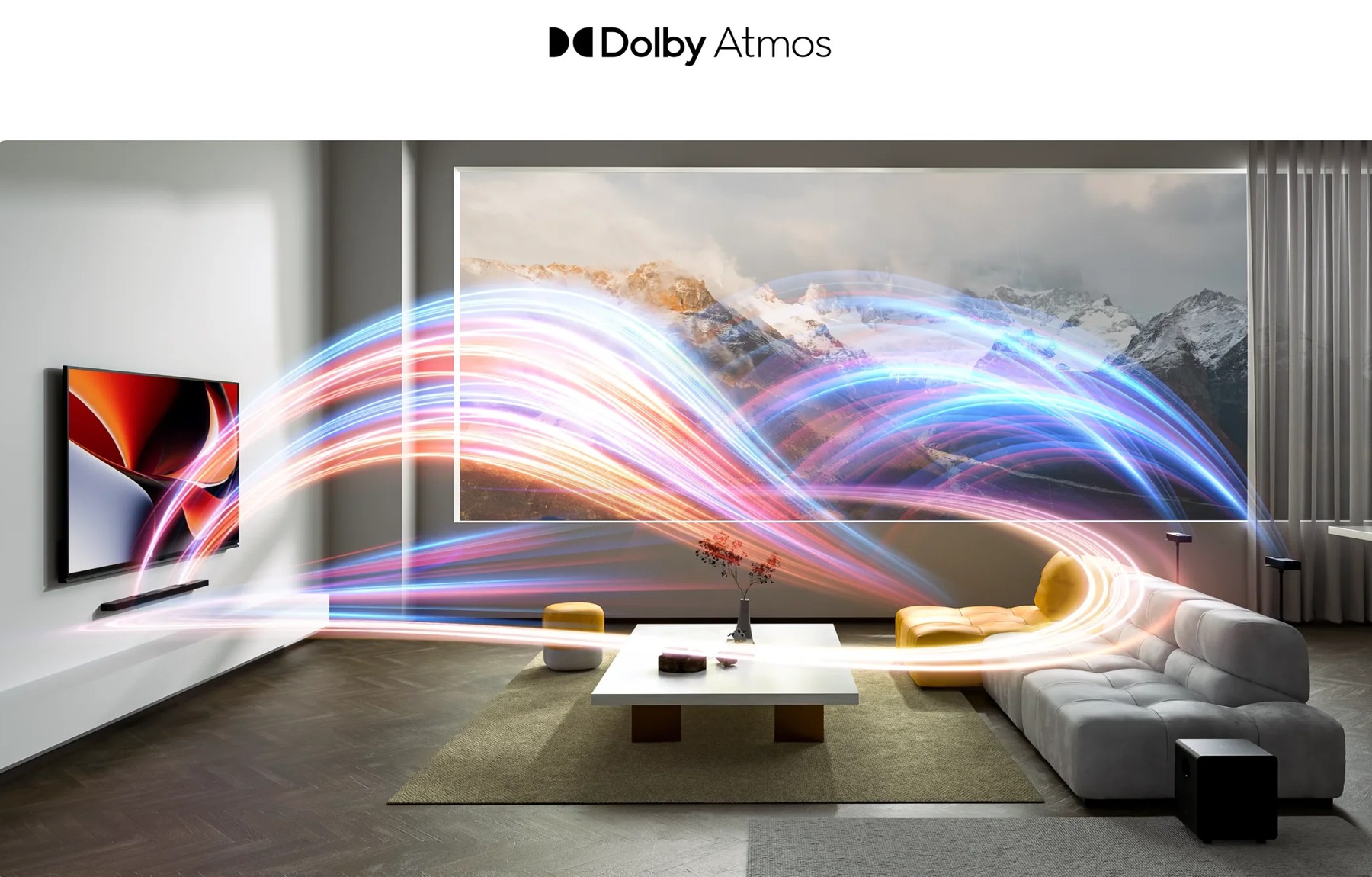 Ultimea Nova S90 7.1.4CH Dolby Atmos Bluetooth Sound Bar Speaker System
