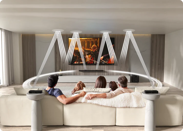 Ultimea Nova S90 7.1.4CH Dolby Atmos Bluetooth Sound Bar Speaker System