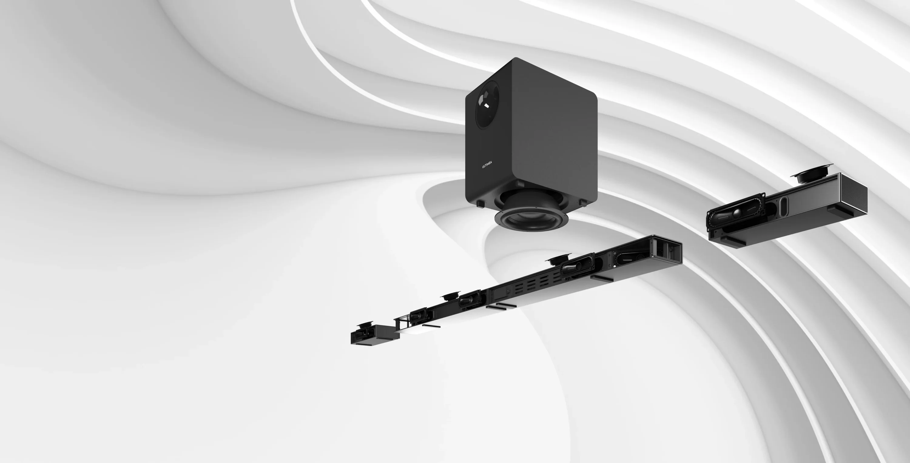 Ultimea Nova S90 7.1.4CH Dolby Atmos Bluetooth Sound Bar Speaker System