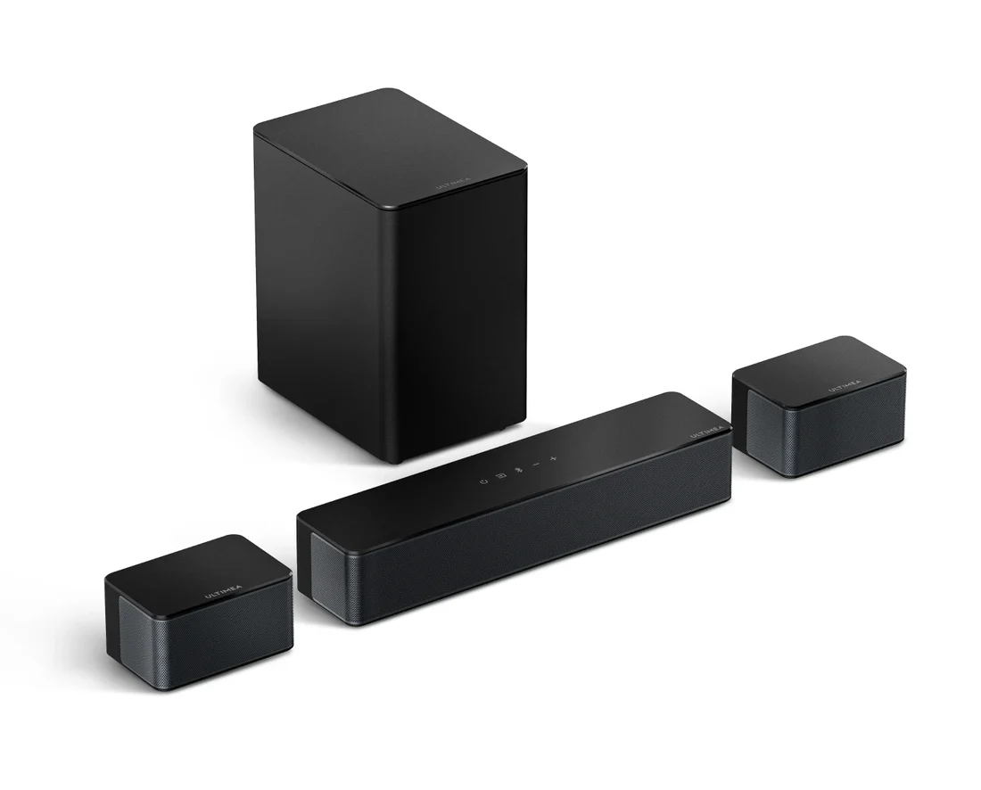 Ultimea Poseidon D50 5.1CH Bluetooth Sound Bar Speaker System with APP Control