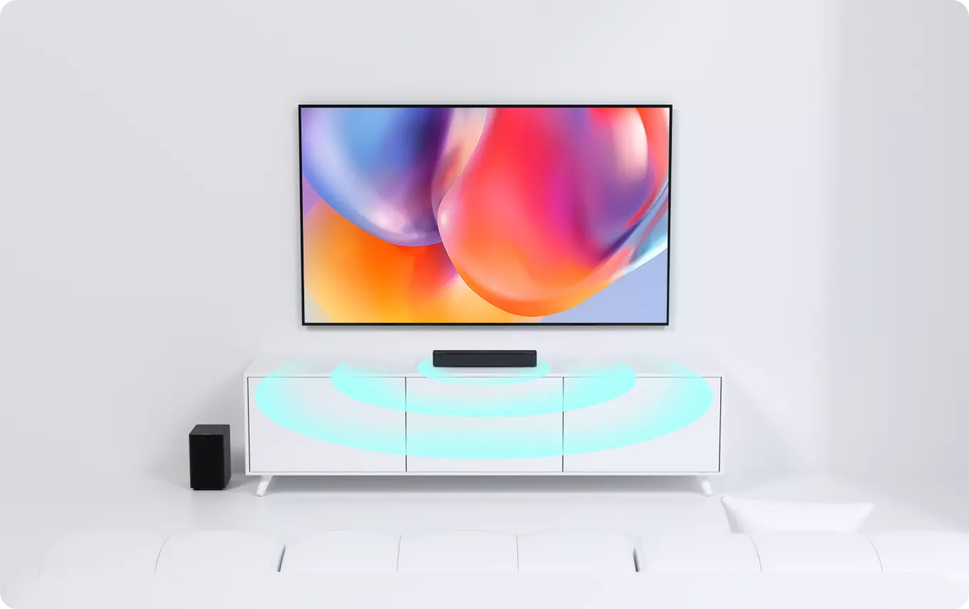 Ultimea Poseidon D50 5.1CH Bluetooth Sound Bar Speaker System with APP Control