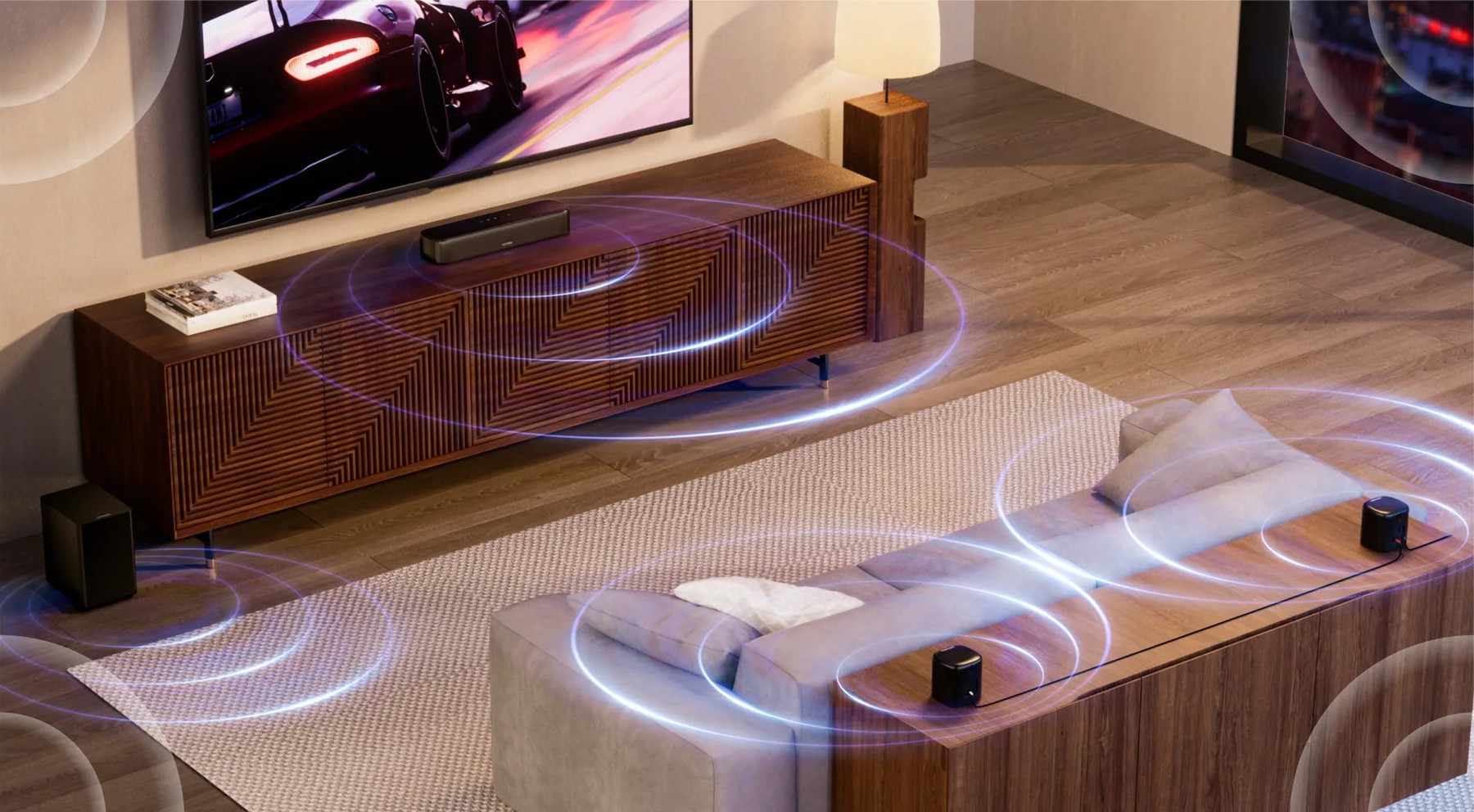 Ultimea Aura A30 5.1CH Virtual Surround Sound Bluetooth Sound Bar Speaker