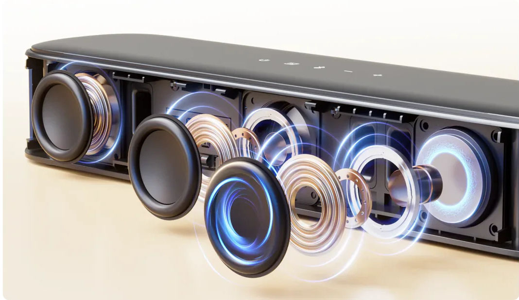 Ultimea Aura A30 5.1CH Virtual Surround Sound Bluetooth Sound Bar Speaker