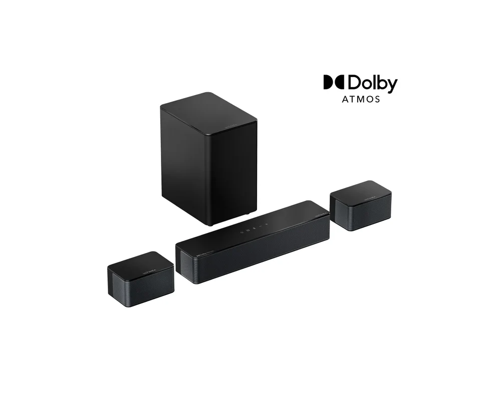 Ultimea Poseidon D60 5.1CH Bluetooth Sound Bar Speaker System with APP Control