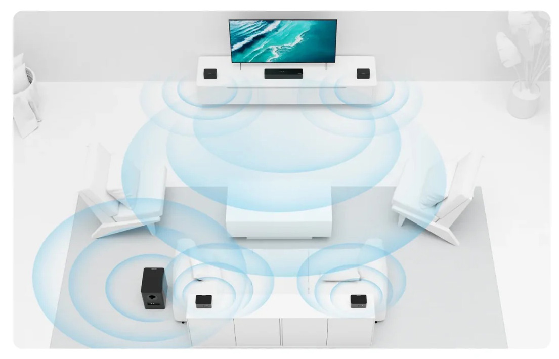 Ultimea Poseidon D70 7.1CH Bluetooth Speaker System