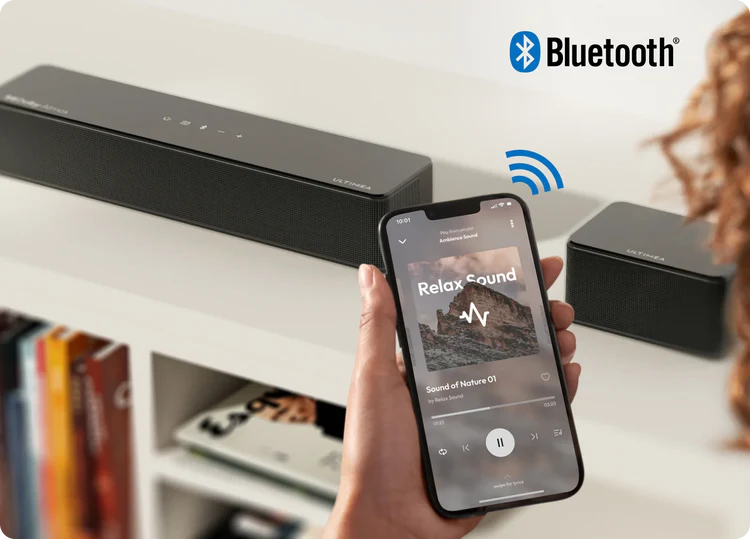 Ultimea Poseidon D80 Dolby Atmos 7.1CH Bluetooth Sound Bar Speaker System