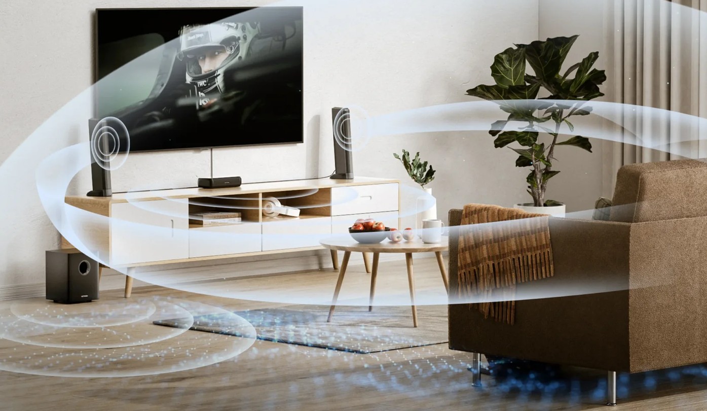 Ultimea Apollo S80 5.1CH Dolby Atmos Bluetooth Sound Bar Speaker System