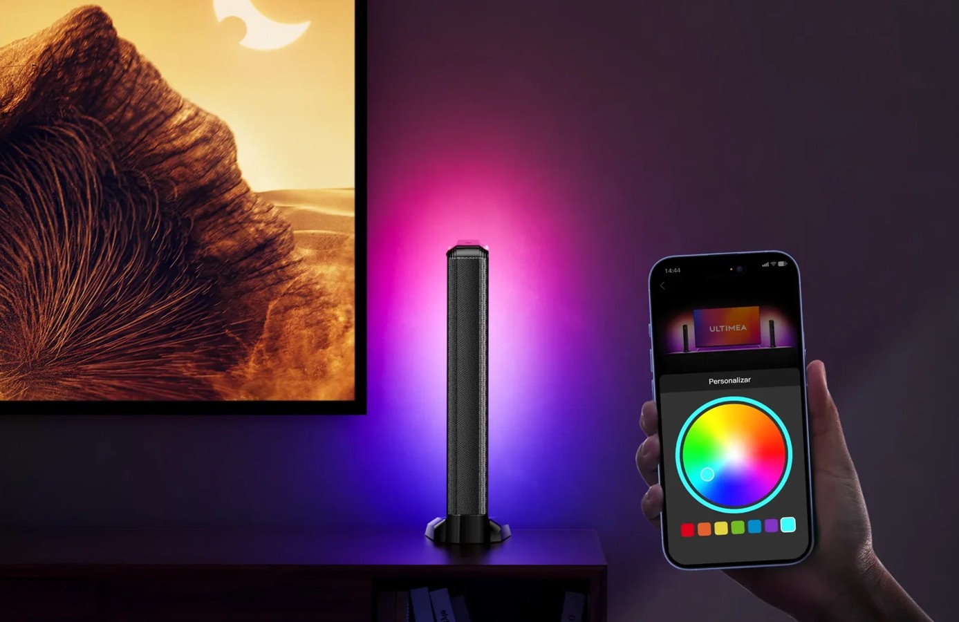 Ultimea Apollo S80 5.1CH Dolby Atmos Bluetooth Sound Bar Speaker System