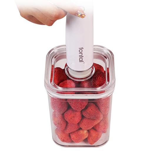 FONTAL Electric Vacuum Sealer Machine with 4 Airtight Food Storage Container