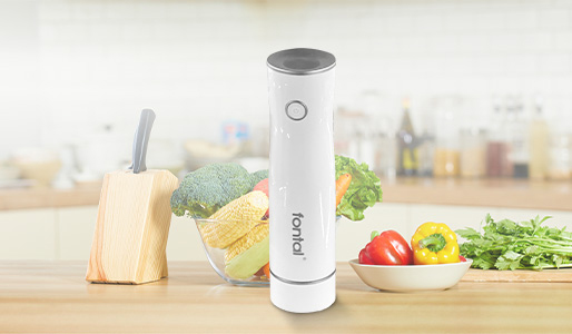 FONTAL Electric Vacuum Sealer Machine with 4 Airtight Food Storage Container
