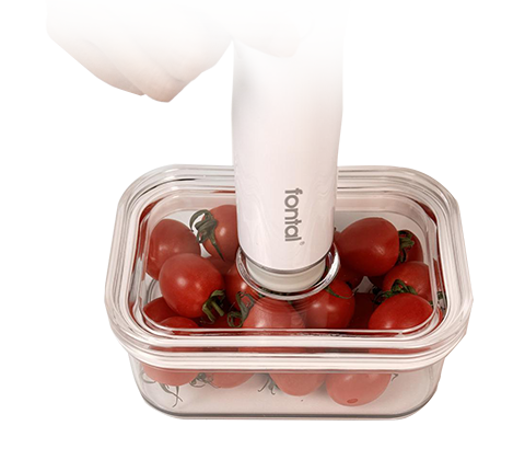 FONTAL Electric Vacuum Sealer Machine with 4 Airtight Food Storage Containers