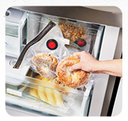 FONTAL Electric Vacuum Sealer Machine with 4 Airtight Food Storage Containers