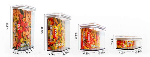 FONTAL Electric Vacuum Sealer Machine with 4 Airtight Food Storage Containers
