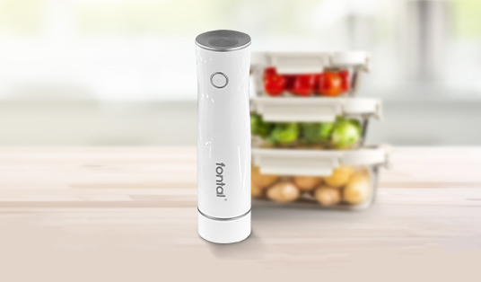 FONTAL Electric Vacuum Sealer Machine with 4 Airtight Food Storage Containers